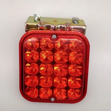 Đèn LED 24V Trailer Xe Tải Lớn Chống Thấm Nước, Sương Mù, Cảnh Báo Phanh, Điện Tử Vuông 10