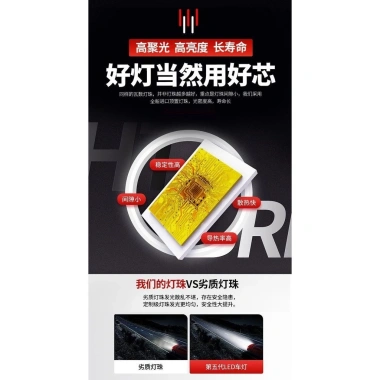 Đèn LED 24V/12V siêu sáng cho xe tải: pha, đảo chiều, ánh sáng loạn thị, giá 104.207 VND