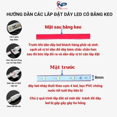 Đèn LED 30m 2.835 Nháy Đuổi - Tặng Nguồn, Hắt Trần, Trang Trí Phòng, Quấn Cây - 86.000₫ 8