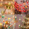 Đèn LED 3m 10m Họa Tiết Đèn Lồng Cá Chép Trang Trí Tết Noel Giáng Sinh Bông Tuyết Giá 16.000 VND 6