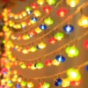 Đèn LED 3m 10m Họa Tiết Đèn Lồng Cá Chép Trang Trí Tết Noel Giáng Sinh Bông Tuyết Giá 16.000 VND 8