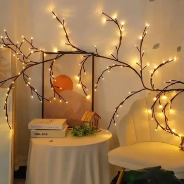 Đèn LED 48/72 Vine Light USB uốn cong, trang trí lễ, tiết kiệm, giá 197k