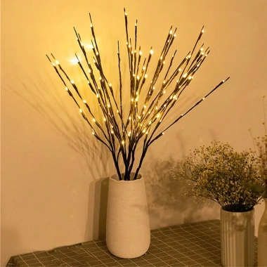 Đèn LED 48/72 Vine Light USB uốn cong, trang trí lễ, tiết kiệm, giá 197k
