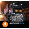 Đèn LED 4LED 12V cho ô tô & xe tải - Đèn hông sáng mạnh, khẩn cấp, tiết kiệm năng lượng, giá chỉ 37.399₫ 8