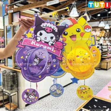 Đèn Led 5D Kuromi Đèn Lồng Trung Thu Thủ Công Dễ Thương Bé Tự Lắp Đèn và Nhạc Giá 65.000