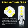 Đèn LED 6 Bóng T10 W5W Silicone Siêu Sáng Xe Hơi Ánh Sáng Khe Hở Giá 27.500₫ 8