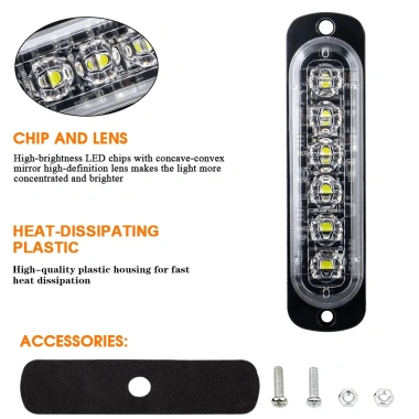 Đèn LED 6 LED 12V cho Xe tải & Ô tô – Đèn bên, đèn khẩn cấp, sáng mạnh, tiết kiệm năng lượng, giá chỉ 40.479₫ 3 Đèn LED 6 LED 12V cho Xe tải & Ô tô – Đèn bên, đèn khẩn cấp, sáng mạnh, tiết kiệm năng lượng, giá chỉ 40.479₫ 3