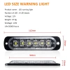 Đèn LED 6 LED 12V cho Xe tải & Ô tô – Đèn bên, đèn khẩn cấp, sáng mạnh, tiết kiệm năng lượng, giá chỉ 40.479₫ 4