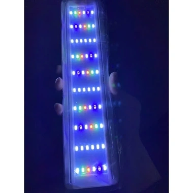 Đèn LED 6 màu WRGB + 4 hàng trắng xanh cho hồ thủy sinh - Giá 75.000, giảm mạnh 2 Đèn LED 6 màu WRGB + 4 hàng trắng xanh cho hồ thủy sinh - Giá 75.000, giảm mạnh 2