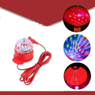 Đèn LED 7 màu dạng lồng treo Tết, trang trí cầu điện, giá ưu đãi 25.000₫