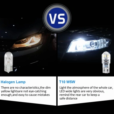 Đèn LED 8 Bóng W5W T10 194 168 3.030 DC 12V 5W Giá chỉ 49.500 VND ưu đãi xe hơi 5