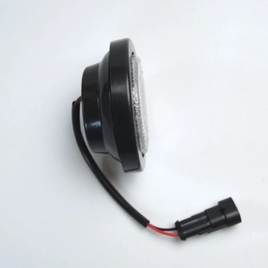 Đèn LED 8cm 24V Cô Đặc Trailer Xe Tải Đuôi Đèn Rộng Bảng Bên Cao Su Tròn - 111k