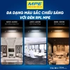 Đèn LED âm trần MPE siêu mỏng tròn 6-24W – Giá chỉ 120.000đ, chính hãng, tiết kiệm điện 8