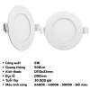 Đèn LED âm trần RPL 6-24W 3.000K/4.000K/6.500K MPE chính hãng - Giá chỉ 120.000 VND, giảm 22% 9