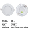 Đèn LED âm trần RPL 6-24W 3.000K/4.000K/6.500K MPE chính hãng - Giá chỉ 120.000 VND, giảm 22% 10