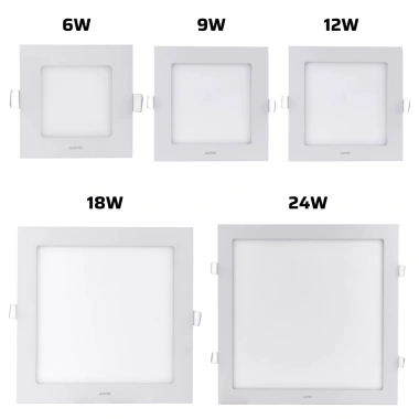 Đèn LED âm trần siêu mỏng vuông cao cấp MPE 6‑24W chuẩn Châu Âu, tiết kiệm năng lượng 3 Đèn LED âm trần siêu mỏng vuông cao cấp MPE 6‑24W chuẩn Châu Âu, tiết kiệm năng lượng 3