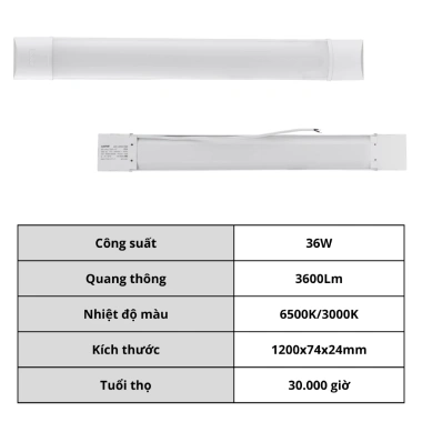Đèn Led bán nguyệt MPE 36W chính hãng - Ánh sáng trắng 1m2, giá ưu đãi 156.620₫ 9 Đèn Led bán nguyệt MPE 36W chính hãng - Ánh sáng trắng 1m2, giá ưu đãi 156.620₫ 9
