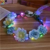 Đèn LED Băng Đô Phát Sáng Hoa Quấn Tóc Cho Bé Gái - Đẹp Lung Linh, An Toàn 5