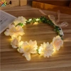 Đèn LED Băng Đô Phát Sáng Hoa Quấn Tóc Cho Bé Gái - Đẹp Lung Linh, An Toàn 9