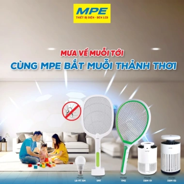 Đèn LED bắt muỗi thông minh DBM-01 3W cảm biến ánh sáng - DBM-02 2 cách diệt muỗi an toàn, giá ưu đãi 539.075₫