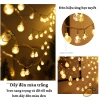 Đèn LED Bi Bọt Lấp Lánh Màu Vàng Ấm + Mix Nhiều Màu, dây điện trong - Trang trí Cây Đào Mai Tết, phòng ngủ, Giá 42.900 4