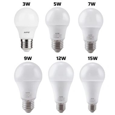Đèn LED Bulb chống ẩm LBD3 đa công suất 3-50W 6.500K-3.000K MPE - Tiết kiệm năng lượng, giá 23.738₫ 6