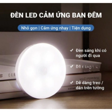 Đèn LED cảm ứng chuyển động Homix tự động bật sáng, tắt khi không có người, giảm giá 49.300₫