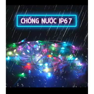 Đèn LED Cảm Ứng Nháy 10M/20M USB 5V RGB Đèn Nhạc, Điều Khiển Từ Xa - Giá 80k 2