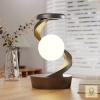 Đèn LED cảm ứng xoay 360 phòng ngủ - sạc không dây, đọc sách, decor hiện đại 429k 5