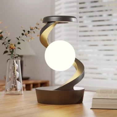 Đèn LED cảm ứng xoay 360 phòng ngủ - sạc không dây, đọc sách, decor hiện đại 429k