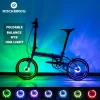 Đèn LED Cảnh Báo 7 Màu Chống Thấm Nước Gắn Bánh Xe Đạp Leo Núi ROCKBROS - 176.430 VND