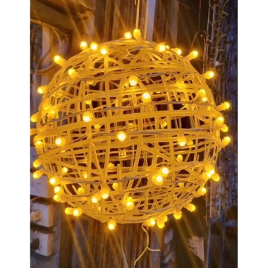 Đèn LED Cầu Tròn F5 12V 20-30cm - Trang Trí Đa Màu, Giá 75.000 VNĐ