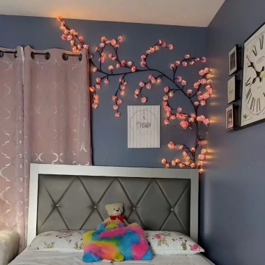 Đèn LED Cây Hoa Anh Đào 3D Điều Khiển Từ Xa - Trang Trí Tết Giá 120k 8
