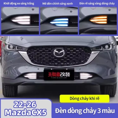 Đèn LED chạy ban ngày Mazda CX5 2.022-2.026 – Thích hợp, giá ưu đãi 2.666.400₫