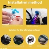 Đèn LED chạy bằng gió - Trang trí xe máy và ô tô, phát sáng ban đêm, giá 41.800 VND 4