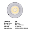 Đèn LED chiếu điểm gắn nổi dạng lon MPE SDL 12-25W 6.500K/3.000K – Ánh sáng trắng/vàng, giá ưu đãi 406k 4