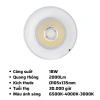 Đèn LED chiếu điểm gắn nổi dạng lon MPE SDL 12-25W 6.500K/3.000K – Ánh sáng trắng/vàng, giá ưu đãi 406k 5