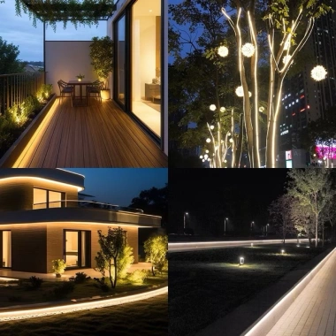 Đèn LED dây 10M-5M-3M, hắt trần, trang trí quán, khách sạn, Noel, lễ tết - 29.378đ 3