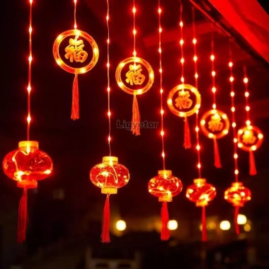 Đèn LED dây 3M chống nước 220V - Trang trí Tết Nguyên Đán, giá chỉ 191.398₫ 2