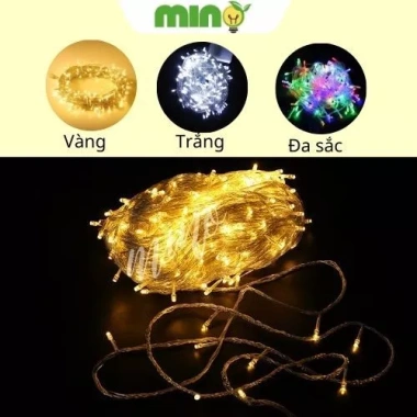 Đèn LED dây cắm điện 8 chế độ chớp, decor Mini 100 LED - Giá 58.000₫