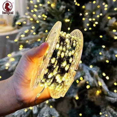 Đèn LED dây Giáng sinh 5-20m Dây đồng xanh, Đèn cổ tích điều khiển từ xa USB - Giá ưu đãi 4