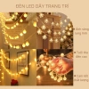 Đèn LED dây trang trí 6-10m cherry, ngôi sao, bông tuyết - Giá ưu đãi 35.000 VNĐ