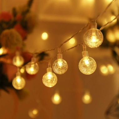 Đèn LED dây trang trí 6-10m cherry, ngôi sao, bông tuyết - Giá ưu đãi 35.000 VNĐ 3