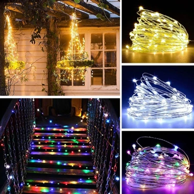 Đèn LED dây USB 5-20m Dây đồng – Trang trí nhà, vườn, lễ hội, Giáng Sinh – 57.200₫ 8
