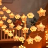 Đèn LED dây USB ngôi sao cầu vồng mây cute - Trang trí phòng ngủ, phòng khách, cắm trại, giá 48.000đ 3