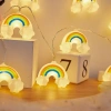 Đèn LED dây USB ngôi sao cầu vồng mây cute - Trang trí phòng ngủ, phòng khách, cắm trại, giá 48.000đ 9
