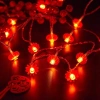 Đèn LED Đèn Lồng 8 Khía Lễ Tết 10M 40 Bóng, Nhiều Chế Độ Nháy, Cắm Điện, Giá 15.000 4