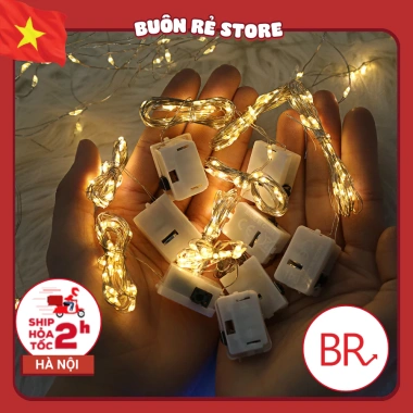 Đèn Led Đom Đóm 1M - Sỉ, Dây Trang Trí Noel, Lồng Đèn Trung Thu, Decor Cafe, Giá 40.000₫ Đèn Led Đom Đóm 1M - Sỉ, Dây Trang Trí Noel, Lồng Đèn Trung Thu, Decor Cafe, Giá 40.000₫
