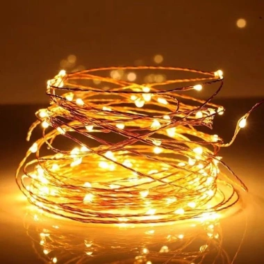 Đèn Led Đom Đóm 1M - Sỉ, Dây Trang Trí Noel, Lồng Đèn Trung Thu, Decor Cafe, Giá 40.000₫