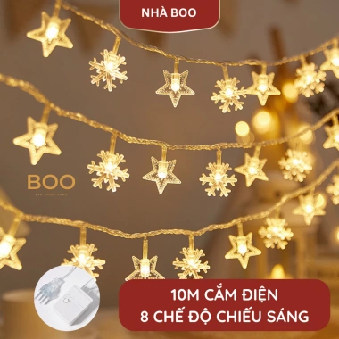 Đèn LED đom đóm 8 chế độ cắm điện – Trang trí nhà cửa sáng lung linh, tiết kiệm 10 Đèn LED đom đóm 8 chế độ cắm điện – Trang trí nhà cửa sáng lung linh, tiết kiệm 10